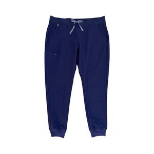 Figs Navy Zamora Jogger Scrub Pants Size XXL Tall
